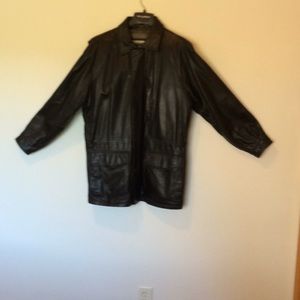 Black leather size M Wilson’s Coat